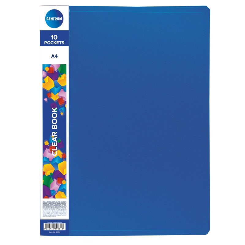 Mapa prezentare Centrum Visit A4, 10 folii transparente - imagine 3